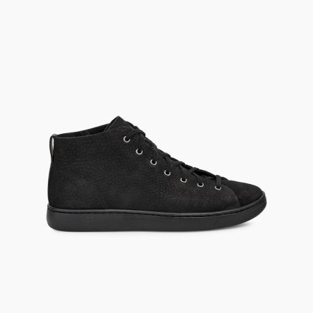 UGG Pismo High Black Sneakers for Men (FESR18236)